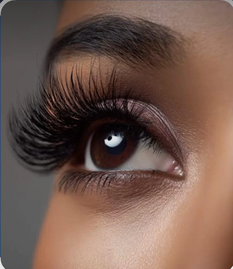 Dramatic lash extensions and shaped brows – Lashes & Brows at Patricia Beauty Clinic Kimberley